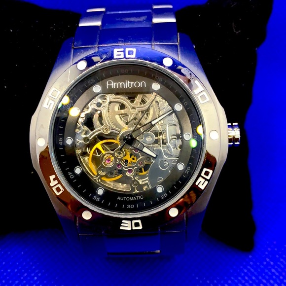 armitron automatic skeleton watch